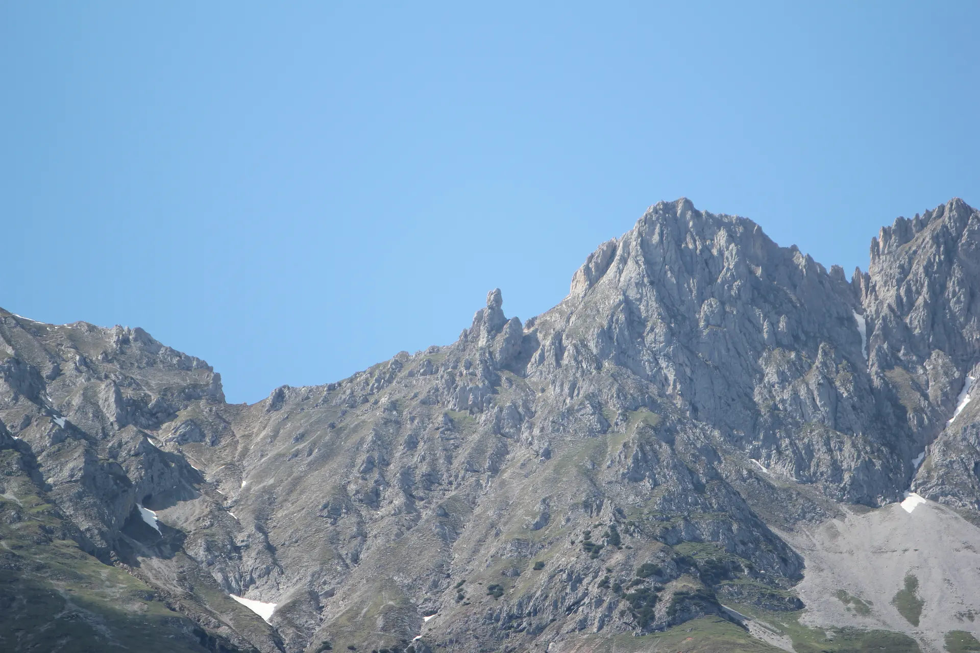 Das Karwendelgebirge bei Innsbruck